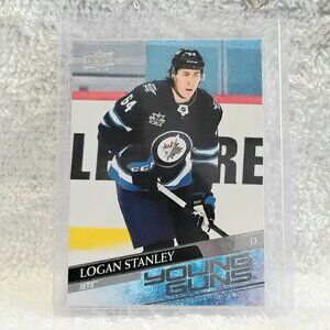 5/$20 Mint 2020/21 UD Logan Stanley Young Guns NHL Card 703!!